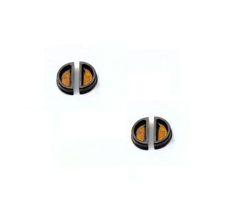 Service Moto Pieces|Moteur - 1/2 lune - joint culasse/couvercle - (x2) - 1J7-11138-00|Couvercle culasse - cache culbuteur|7,80 €