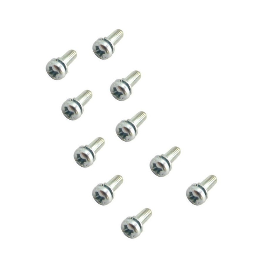 Service Moto Pieces|Vis BTR - INOX - M5 x12 mm - (x10)|Vis - Tete Plate, bombée - DIN7985|2,40 €