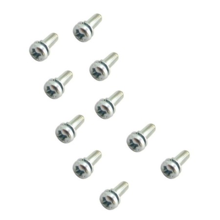 Service Moto Pieces|Vis - M3 x8mm - Cruciforme - Bombée - (x10) - Robinet Essence|1982 - CB900 Fc|5,10 €