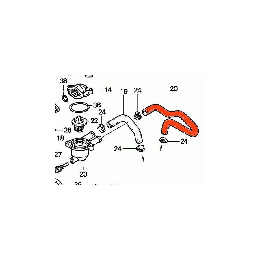 Service Moto Pieces|Echappement - Collecteur - Goujon Filete - M8 x1.25 - 25-15-10mm|DIN939 - Goujon|4,10 €