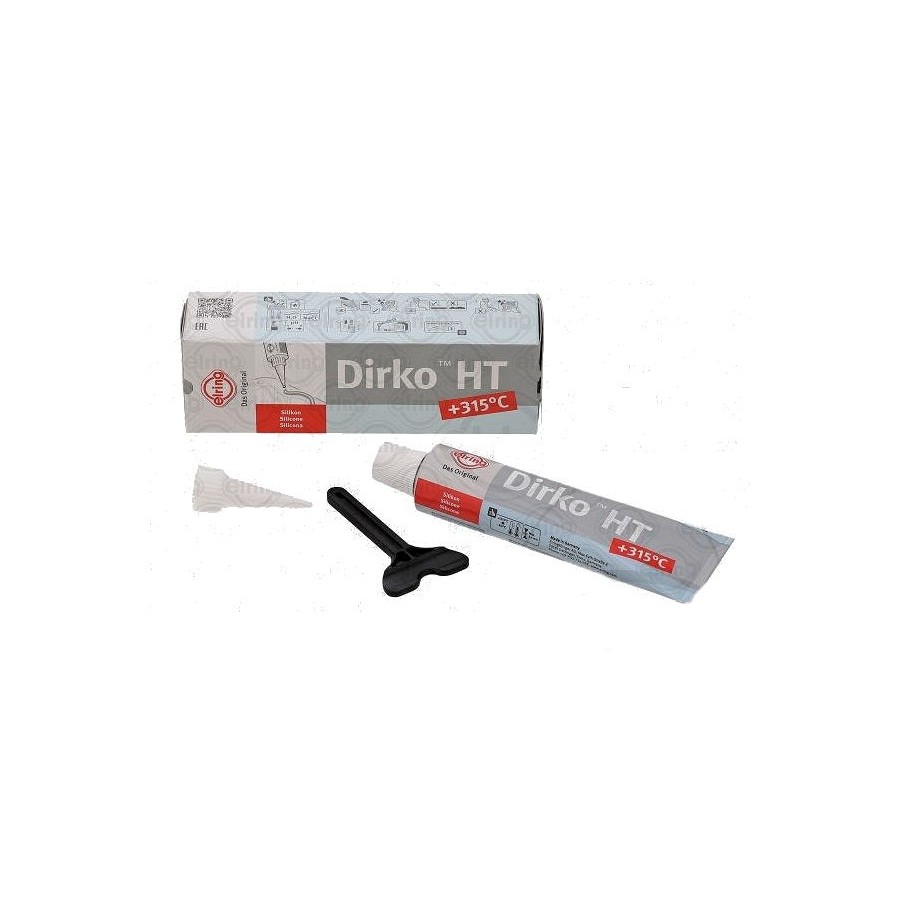 99700-579-224Pate a joint - DIRKO - Silicone Rouge - 315°C - 70ml