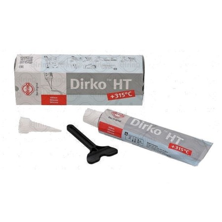 Service Moto Pieces|Pate a joint - DIRKO - Silicone gris - 315°C - 70ml|Joint : Caoutchouc - Papier ....|11,90 €