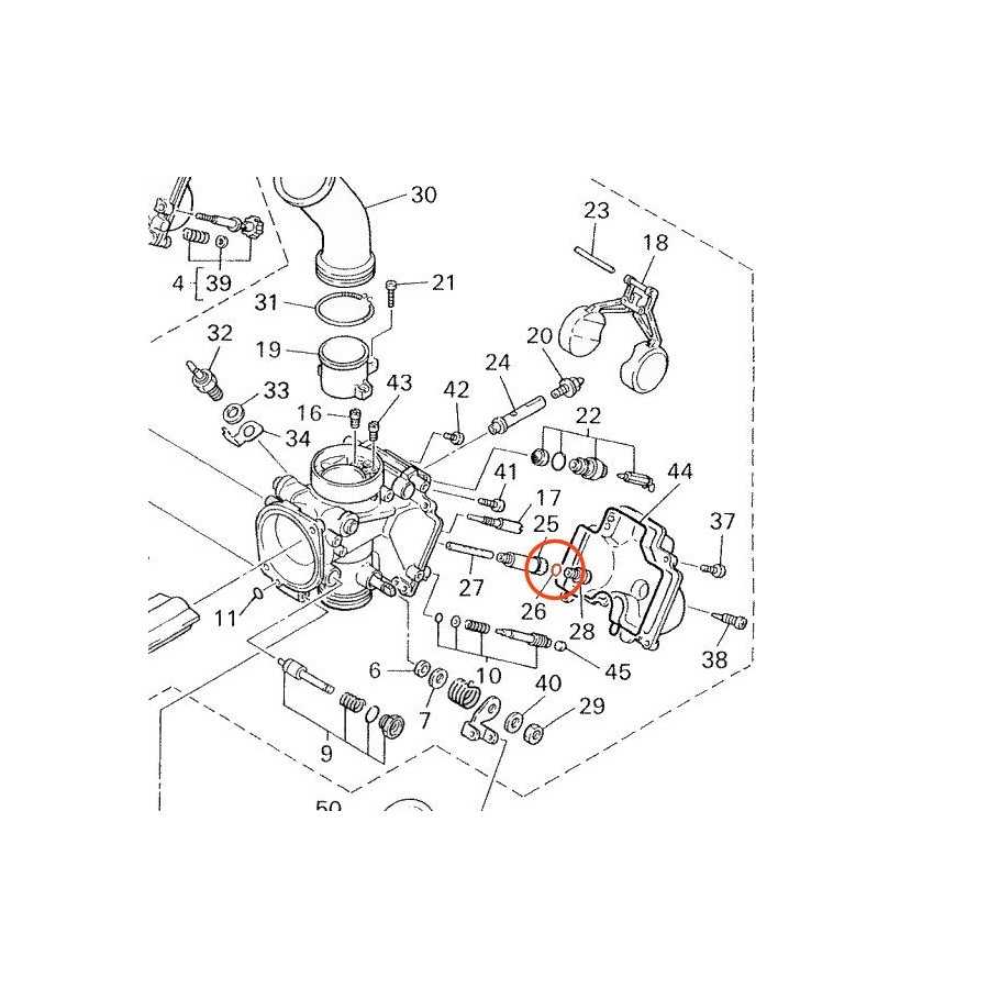 Service Moto Pieces|Connecteur - Femelle - Larg 4.8 - Cable : 0.50 -1.0 mm - (x10)|1979 - RD50|1,50 €