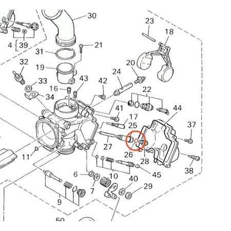 Service Moto Pieces|Carburateur - Joint - 1AE-14227-00 - XJ900 S - Diversion - (4KM) - 1995-2003|Kit carbu|6,90 €