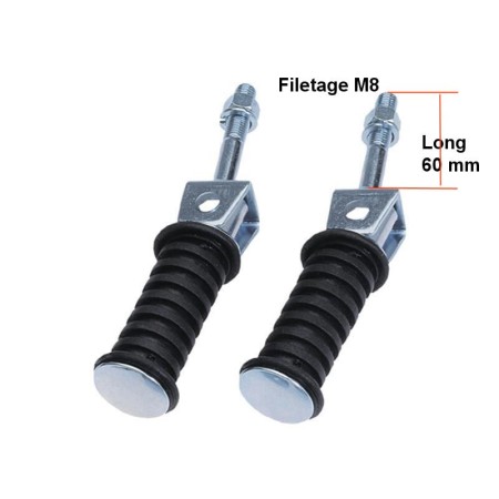 Cale Pied - arriere - Kawasaki -  Filetage M10