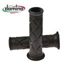 Poignee caoutchouc - Domino - noire - ø 22 - lg 120 mm