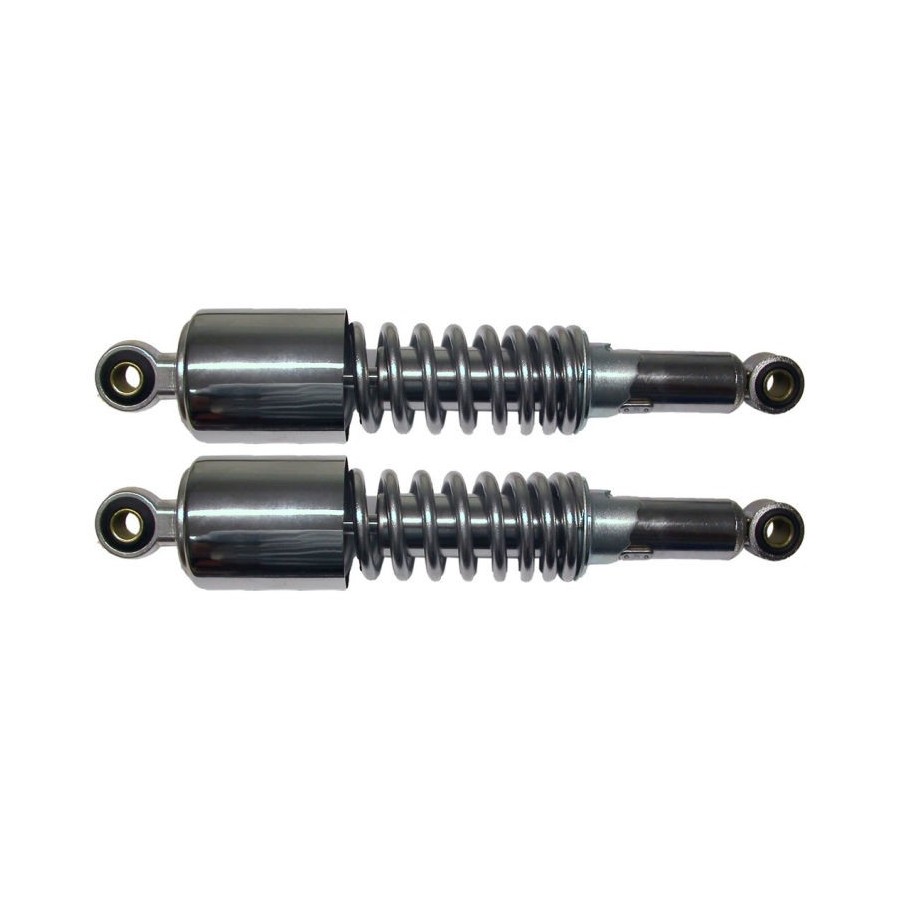 Service Moto Pieces|Amortisseur - 350mm - Chrome  - Oeillet/Oeillet - ø 8 mm - ø 10 mm|Amortisseur|150,00 €