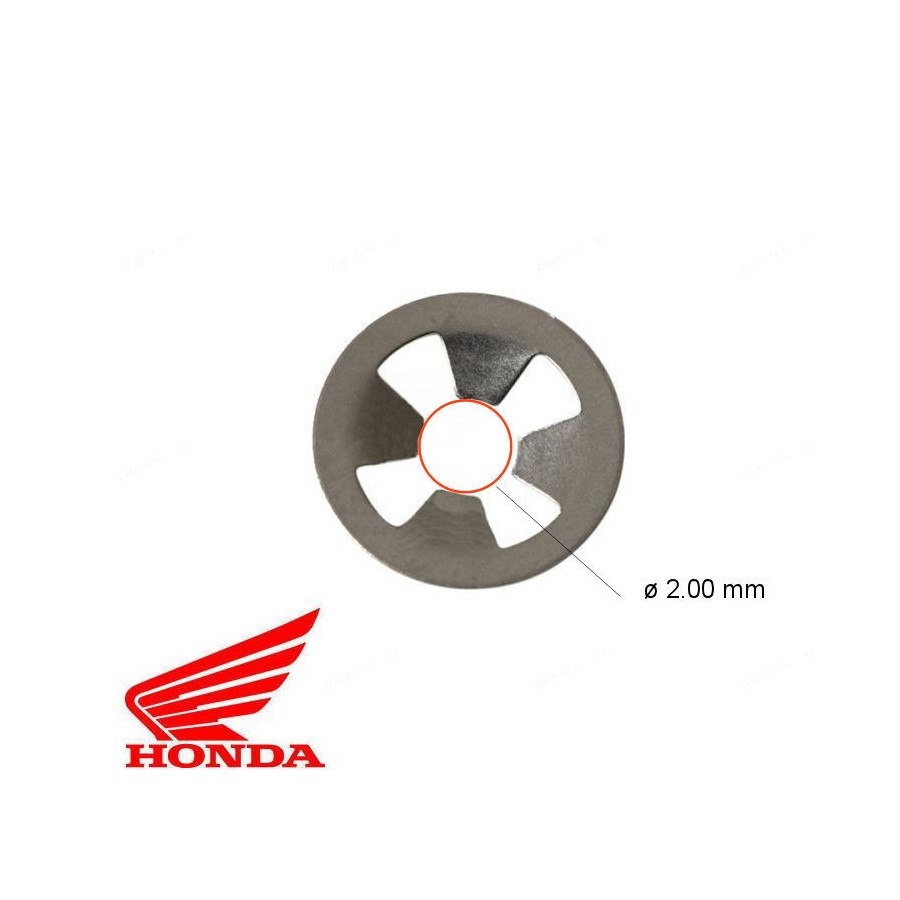 Clips de fixation - ø 2.00mm - (x1) - HONDA - 90313-567-000 Clips de fixation - ø 2.00mm - (x1) - HONDA - 90313-567-000