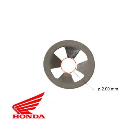 Service Moto Pieces|Clips de fixation - ø 2.00mm - (x1) - HONDA - 90313-567-000|Circlips|3,30 €