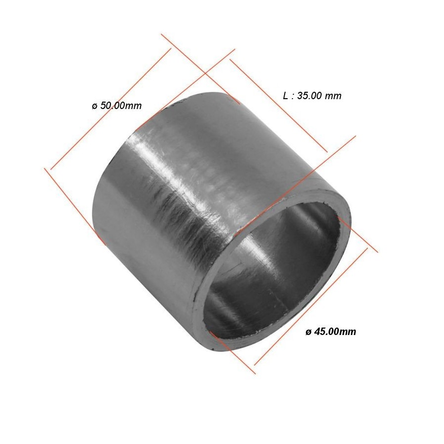 Service Moto Pieces|Echappement - joint graphite - 35x39x32 mm|Joint de Raccord|9,90 €