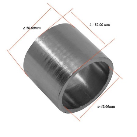 Echappement - Joint graphite - 45x50x35 mm - 36Y-14714-00