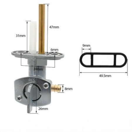 Robinet - 2KF-24500-00 - XT600