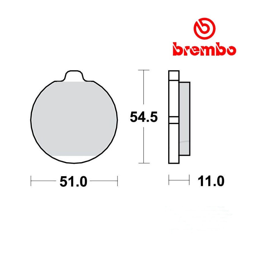 Service Moto Pieces|Frein - Jeu de Plaquettes - BREMBO - 07HO30SA - Route|Plaquette|58,52 €