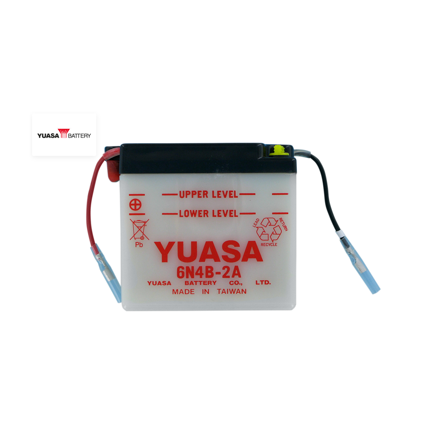 Batterie - 6V - 6N4B-2A -  Acide - YUASA