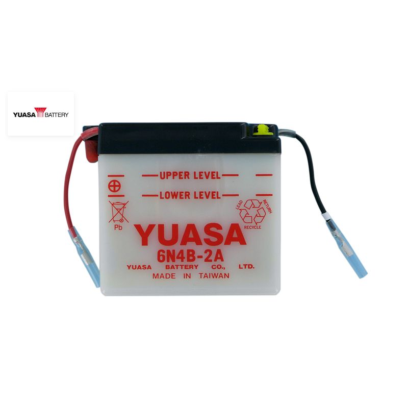 Batterie - 6V - 6N4B-2A -  Acide - YUASA