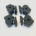 Transmission - Couronne - Silent bloc - amortisseur de couple - (x4) - CB750 Four