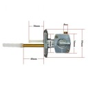 Robinet essence - Suzuki, DR125, ... - Yamaha - 34mm - sortie a droite - 4X8-24500-00 - 3KA-F4500-00