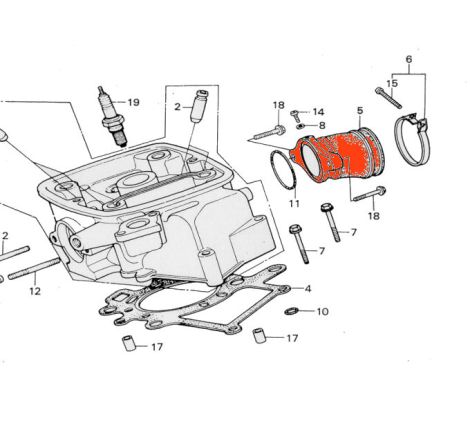Service Moto Pieces|Bras oscillant - Roulement - Kit |Pipe Admission|66,54 €