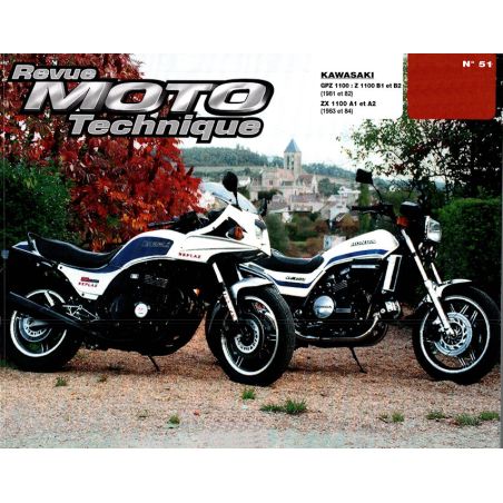 RTM - N° 51 - GPZ1100 - ZX1100 - Version PDF - Revue Technique Moto