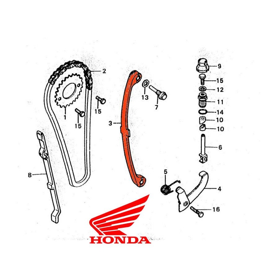 Service Moto Pieces|XR200 R - (ME020 / ME040) - 1981-1983