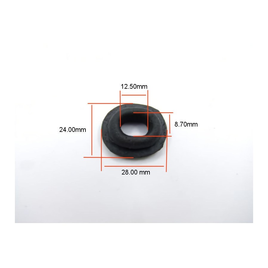 Cache Lateral - Joint caoutchouc de fixation - Silent-bloc - (x1) - CB... CX.. GL..