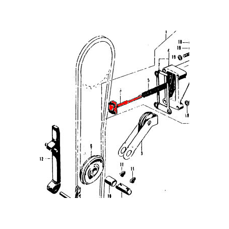 Service Moto Pieces|Moteur - Distribution - Patin - Tendeur de chaine|Distribution|60,50 €