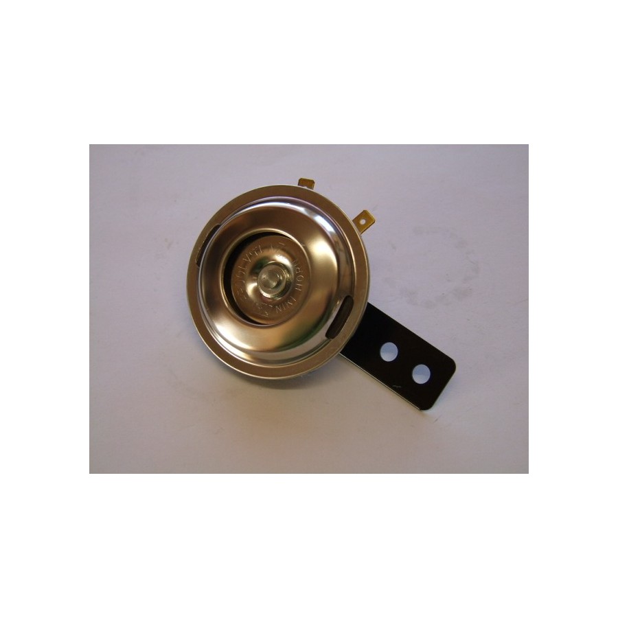 Service Moto Pieces|Avertisseur sonore - 12 Volt - Klaxon - Inox - ø 70mm|Klaxon - 12 Volt|18,50 €