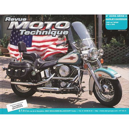 RTM - N° HS8.1 - Version Papier - HarleyDavisdon 1340 - Revue Technique moto