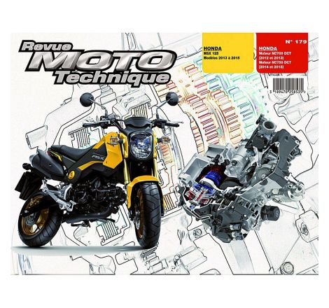 Service Moto Pieces|RTM - N° 091 - GSX-R1100 / XRV750 - Revue Technique moto - Version PAPIER|Honda|39,00 €