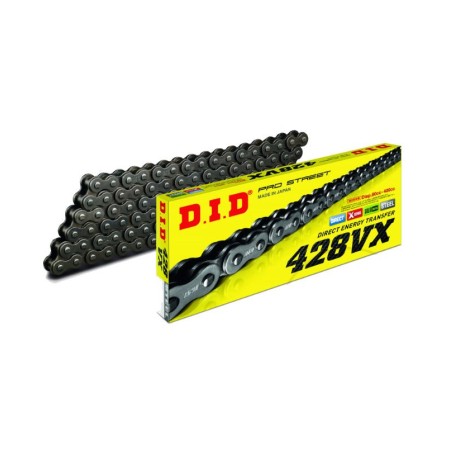 Transmission - Chaine - DID VX- 428-120 maillons - Noir - a clipser