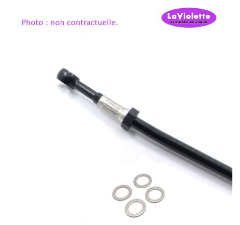 Service Moto Pieces|Cable - KRE03 -  tirage rapide "domino" - 2 cables - course 28mm/90°|Tirage Rapide|72,50 €