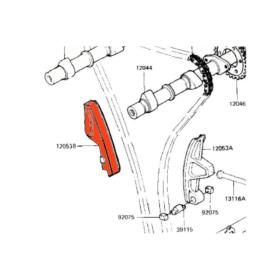 Service Moto Pieces|Moteur - Soupape - Admission - 12004-1007|Soupape - Pastille|13,90 €