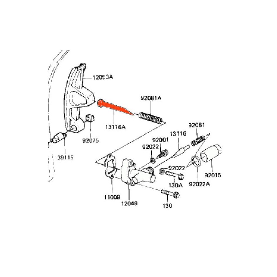 Service Moto Pieces|Distribution - Chaine - 82RH2015 - 150 maillons - Ouverte|chaine|92,30 €