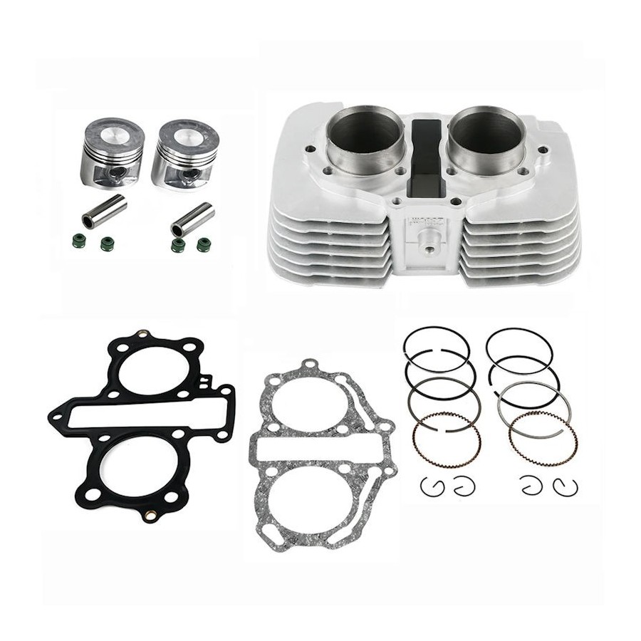 Moteur - Culasse + Piston + segment + joint  - CA250 - CB250 - CM250 - CMX250