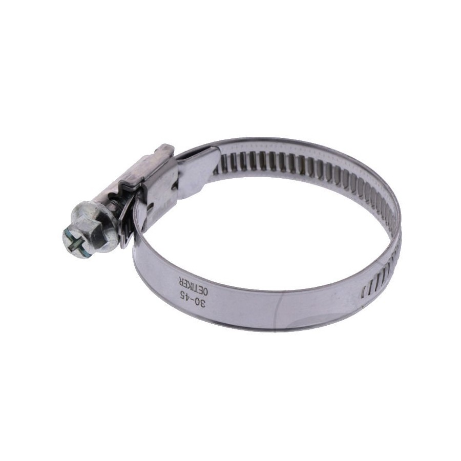 collier de serrage - INOX - 30-45 mm - Larg. 9mm