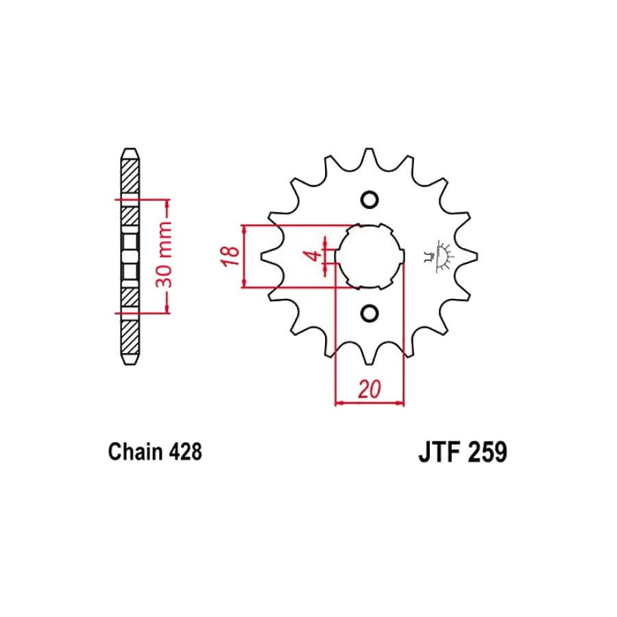 Service Moto Pieces|CM125 C Custom - (JC05) 