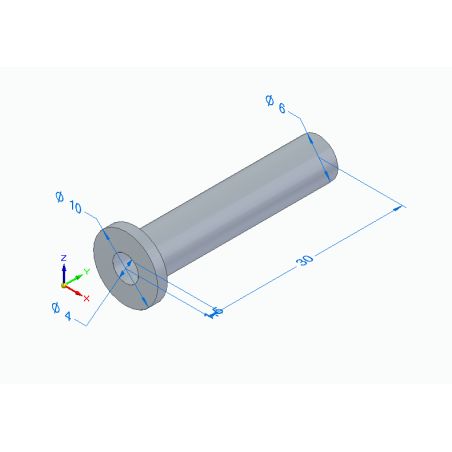 Faux Reservoir - bague pour Axe de rotation (x1) - GL1000 - 