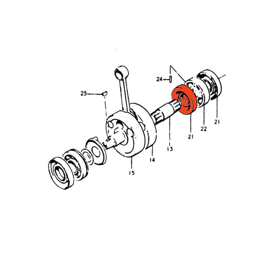 Service Moto Pieces|Moteur - Pochette joint a levre -  Kit joint Spy - CB125 K5 - CB125 B6|pochette spy|19,90 €