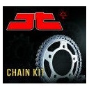 Transmission - Kit chaine 520 - JT-X1R3 - 116/47/15 - Noir/Or - DR800