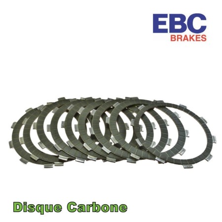 Service Moto Pieces|Embrayage - Disque Garni - EBC - CARBONE - VFR750 - CBF/R 600/900 - ..... CB600F - ...|Disque - Garni - Lisse |112,00 €