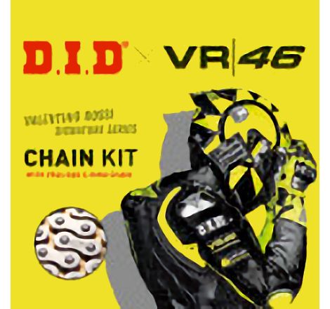 Transmission - Kit Chaine - DID-VX3 - 525-118-47-15 - Acier - XL600V (PD06) 
