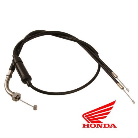 Cable - Accélérateur - (Noir) - Origine - Tirage A - CB 125 B6 - CB125 K5 - CB175K - CB200B - CB200T