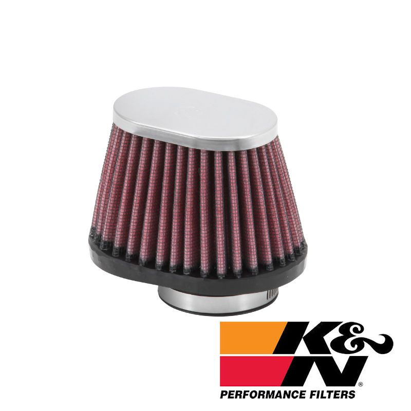 Service Moto Pieces|Filtre a air - ø 51 mm - KN - Cornet - Oval (x1)|Filtre a air - metal|86,90 €