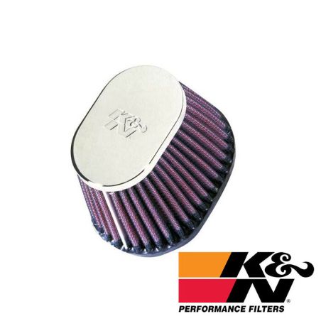 Service Moto Pieces|Filtre a air - ø 44 mm - KN - Cornet - Oval (x1)|Filtre a air - metal|79,90 €