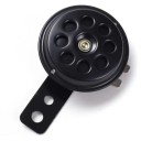 Avertisseur sonore - 6v - Klaxon - Noir - ø 70mm