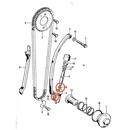 Rondelle - plate - M6 