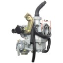 Carburateur - Complet ø 19mm - Starter manuel - (PZ19)