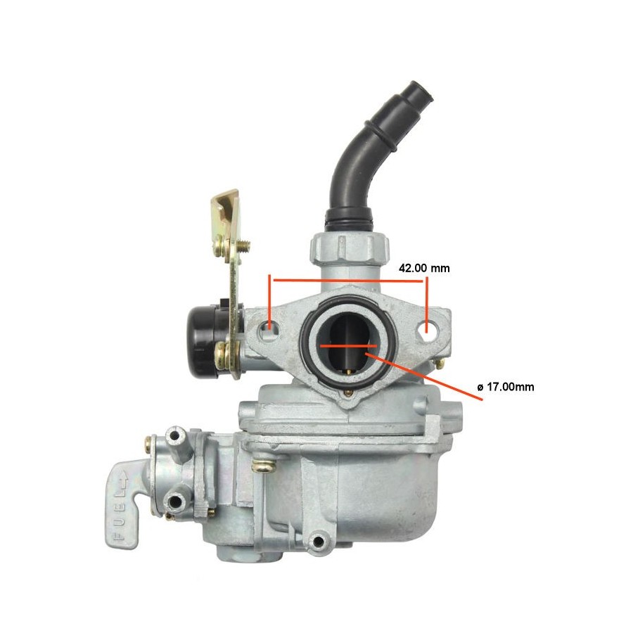 Carburateur - Complet ø 17mm - Starter a Cable (PZ17)