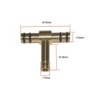 Carburateur - raccord - TE de liaison - 1368545040 - GS750, GS850, GSX750.