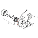 Alternateur - Joint de carter - CB125 - SL125 - .... - XL125